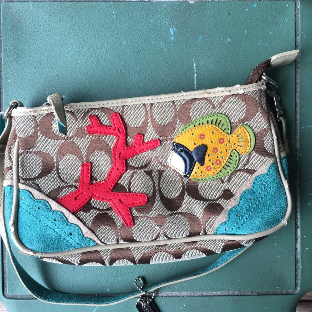 Coach aquarium bag